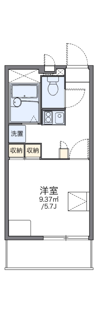 レオパレスＥＣＨＯ 間取り