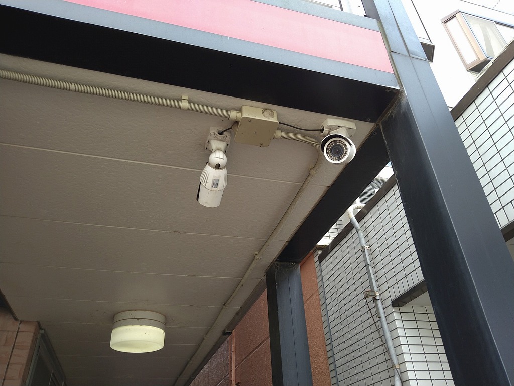 レオパレスＥＣＨＯ 防犯カメラ設置