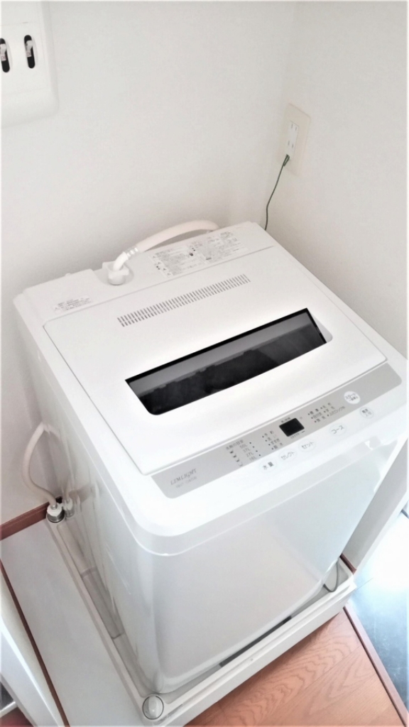 レオパレスＭＬハロープラザ 洗濯機付き。
