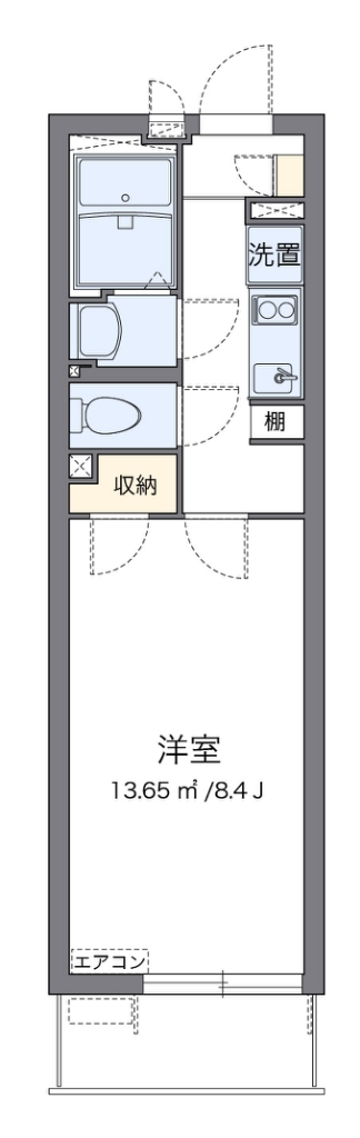 クレイノツインダイヤ 代表的な間取のため実際の間取とは異なる場合があります