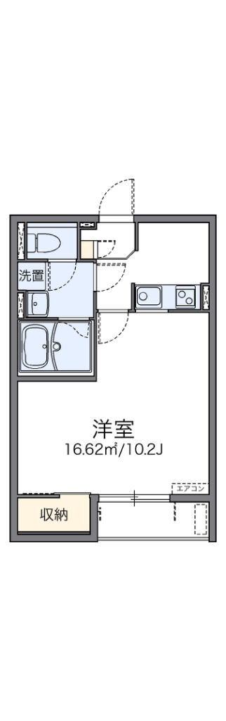 レオネクストｉ参番館 代表的な間取のため実際の間取とは異なる場合があります