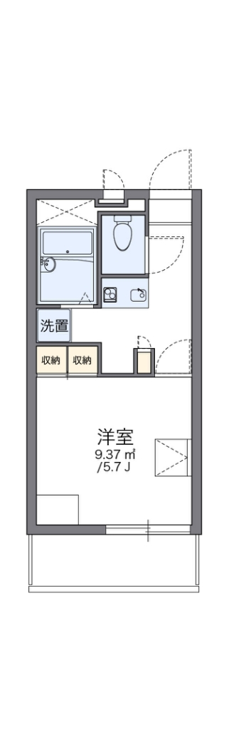 レオパレスル・レーヴ 間取り