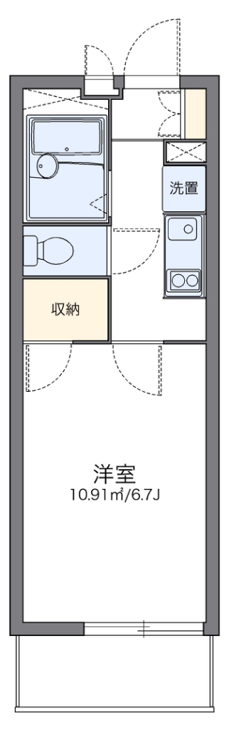 レオパレスゼルコヴァ 間取り
