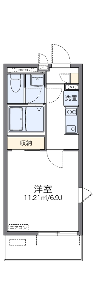 レオネクスト藤仁　並木 代表的な間取のため実際の間取とは異なる場合があります