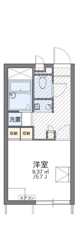 レオパレスアポロ 間取り