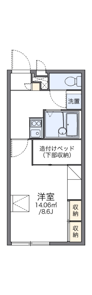 レオパレスグリーン 間取り