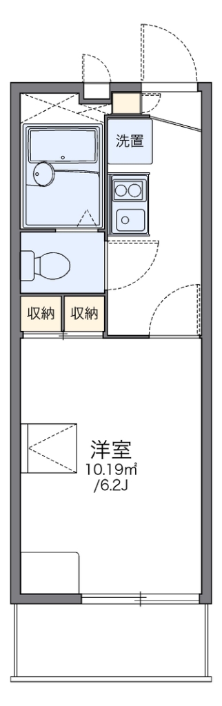 レオパレスバロン 間取り