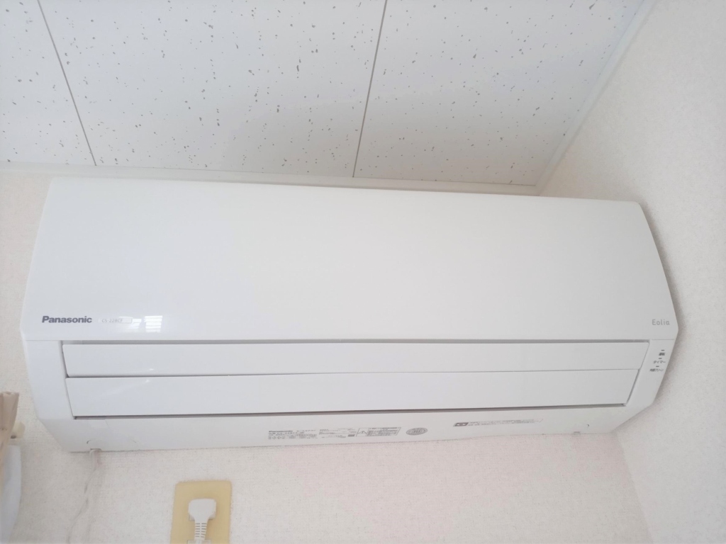 レオパレスボヌール エアコン完備。