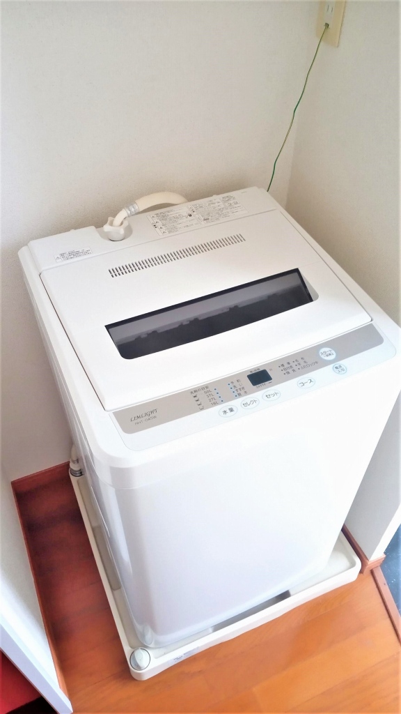 レオパレスボヌール 洗濯機完備。