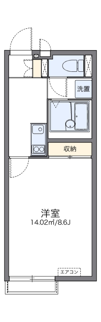 レオネクストパラティーノ 間取り