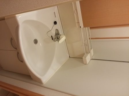 レオネクストリバーセブン 独立洗面台です