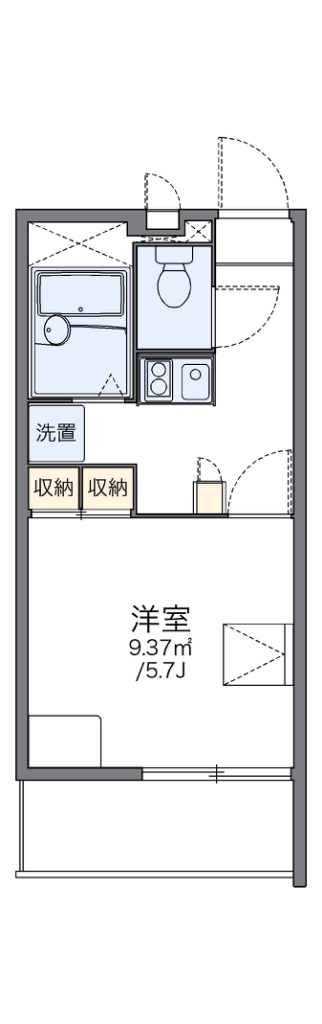 レオパレスＥＣＨＯ 間取り