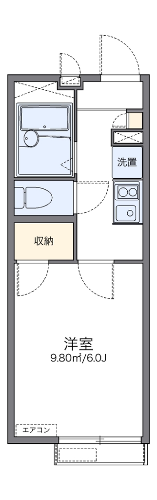 レオパレスグランドＫＩⅡ 間取り