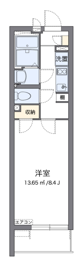 クレイノツインダイヤ 代表的な間取のため実際の間取とは異なる場合があります