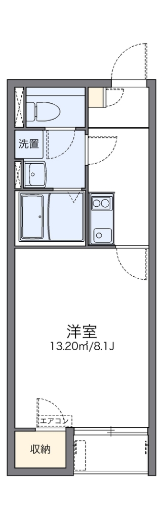 レオネクストサイレントⅡ 代表的な間取のため実際の間取とは異なる場合があります