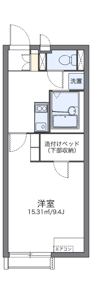 レオネクスト鳶尾Ⅱ 間取り