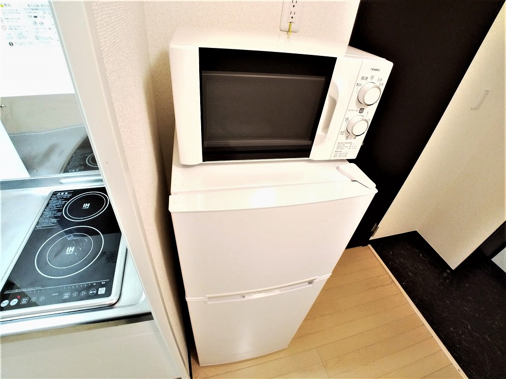 レオネクスト晋 レンジと冷蔵庫