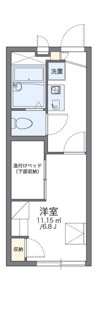 レオパレスグランツⅢ 間取り