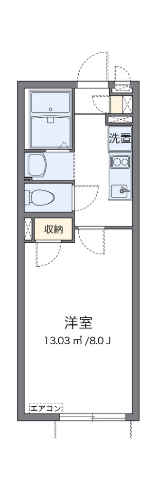 クレイノオトーニョ 代表的な間取のため実際の間取とは異なる場合があります
