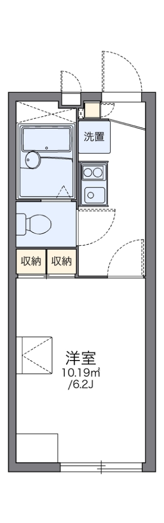 レオパレスカサブランカⅡ 間取り
