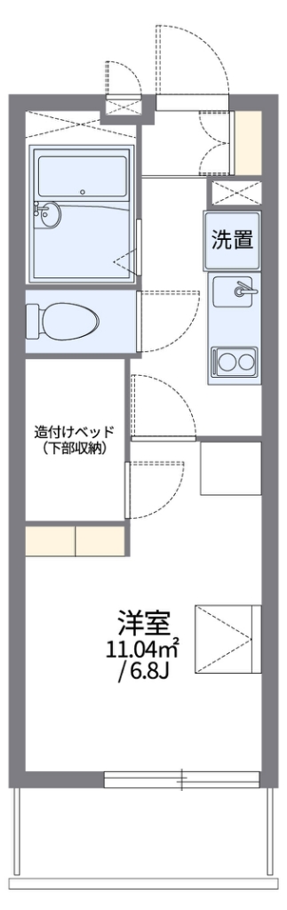 レオパレスＹＡＭＡＺＡＫＩ 間取り