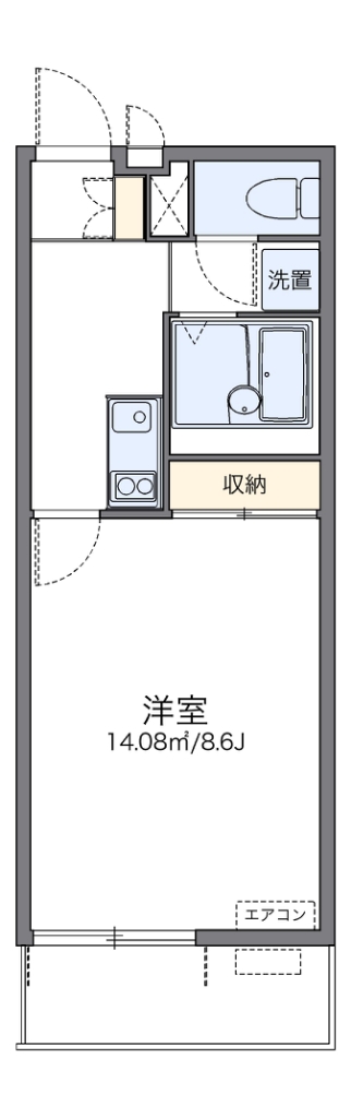 レオネクストアゼリアアーク 間取り