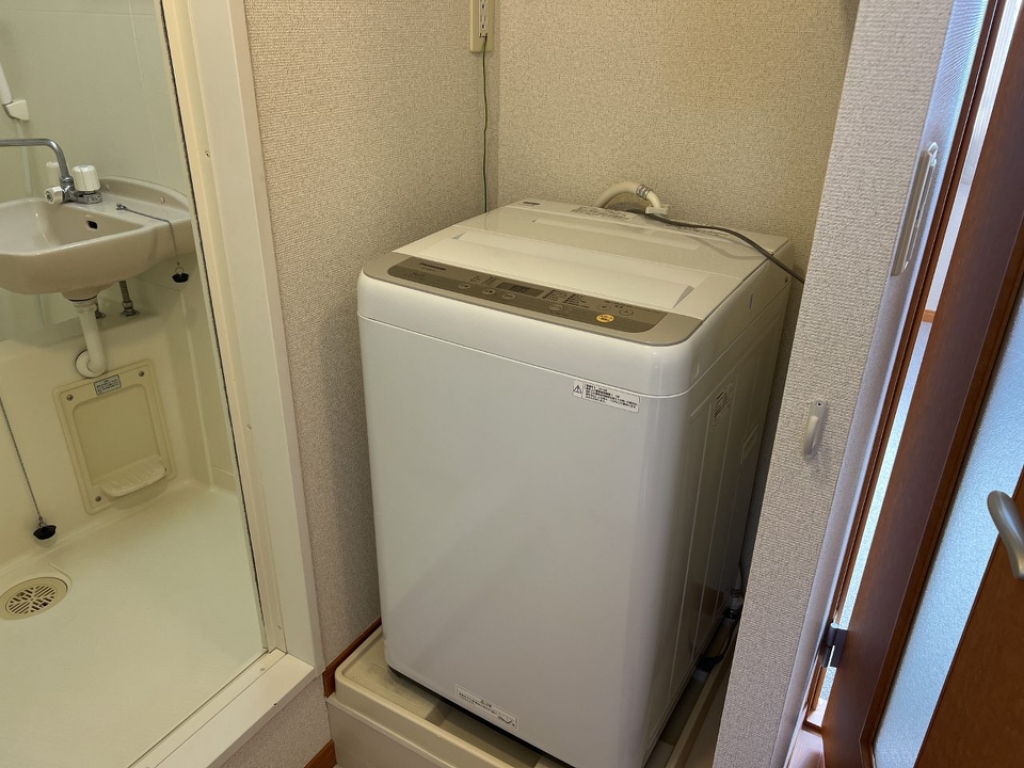 レオパレス白樺Ⅲ 洗濯機