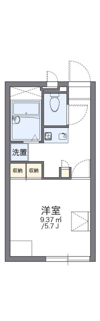 レオパレスヤマナカ 間取り