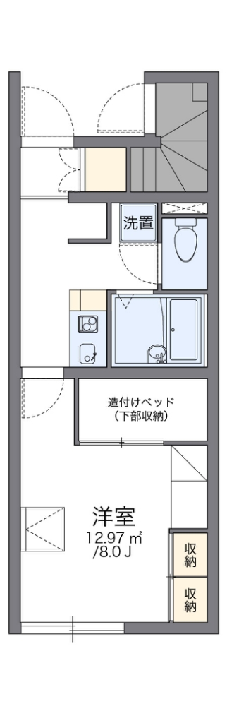 レオパレスフルール 間取り