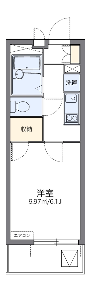 レオパレスパンシー 間取り