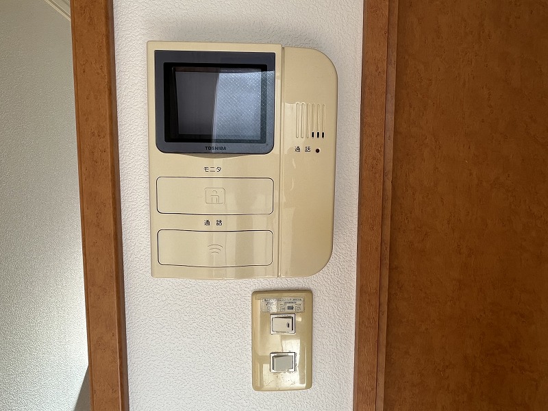 レオパレスますがた モニターホン標準設置