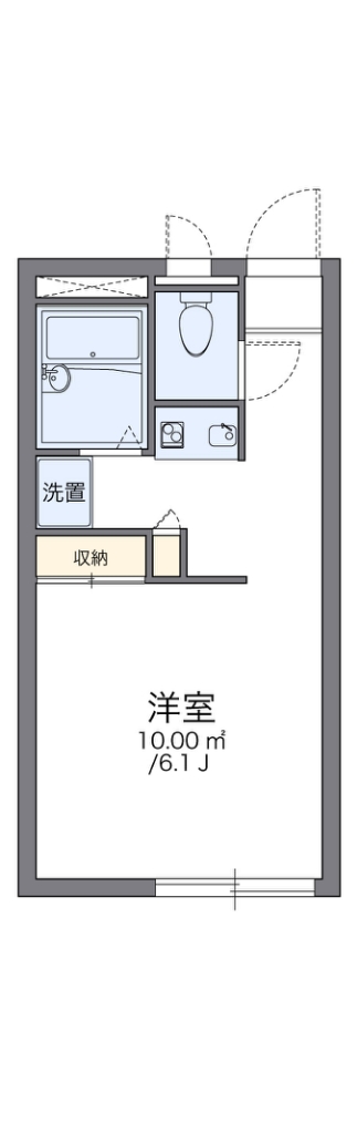 レオパレスヴィーブル 間取り