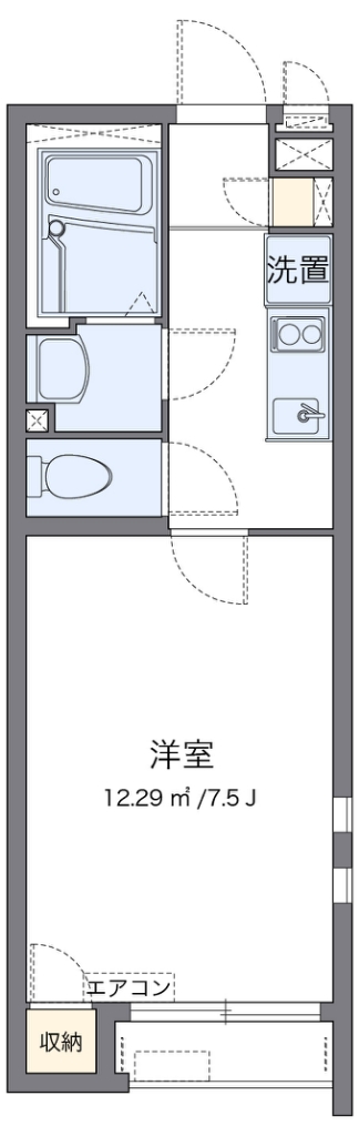 クレイノエカヒ 代表的な間取のため実際の間取とは異なる場合があります
