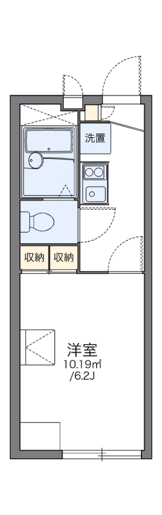 レオパレス城南Ⅱ 間取り