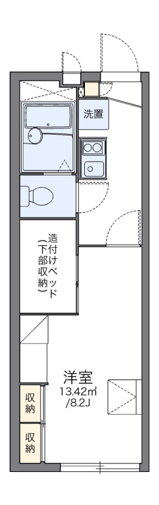 レオパレスＭＡＣＨＩＹＡ 間取り