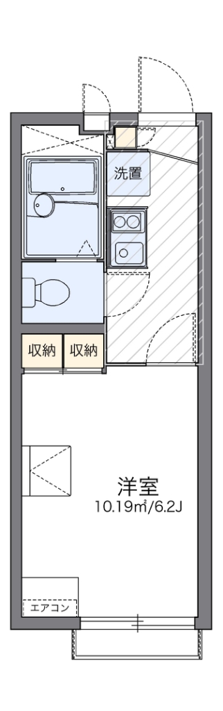 レオパレスグレイスＳＨＩＮＯⅢ 間取り