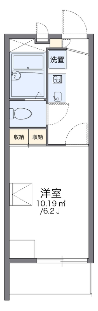 レオパレスＬｉｎｄｅｎｂａｕｍ 代表的な間取のため実際の間取とは異なる場合があります