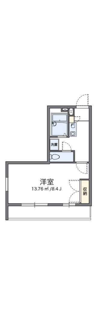 レオパレスＰＬＡＣＥ　ＩＮ　ＴＨＥ　ＳＵＮ 間取り