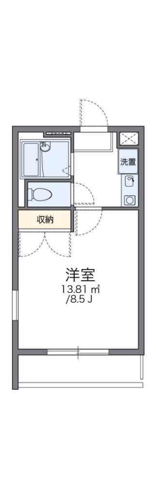 レオパレスＴＡＫＡ 間取り