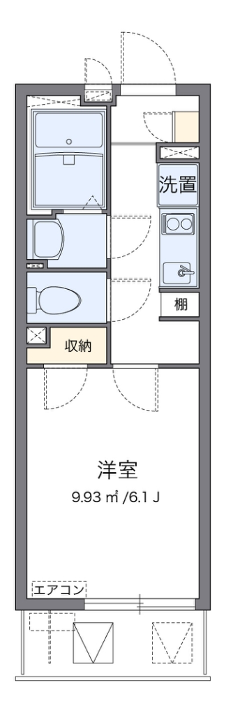 クレイノフェルス 代表的な間取のため実際の間取とは異なる場合があります