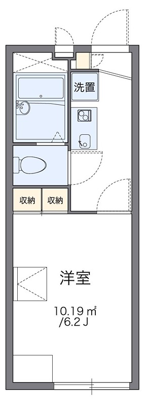 プルース元木Ⅱ 間取り