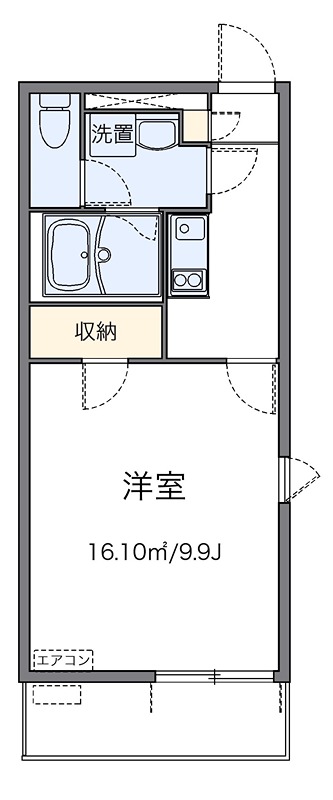 ＫＯＲＡＫＵⅢ 間取り