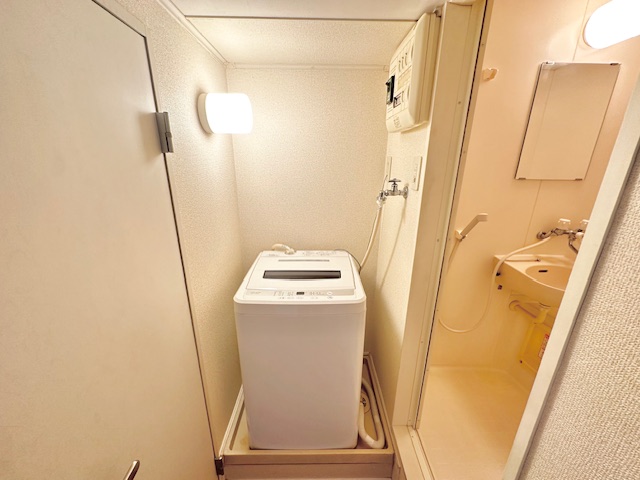 レオパレスペイサージュ 洗濯機