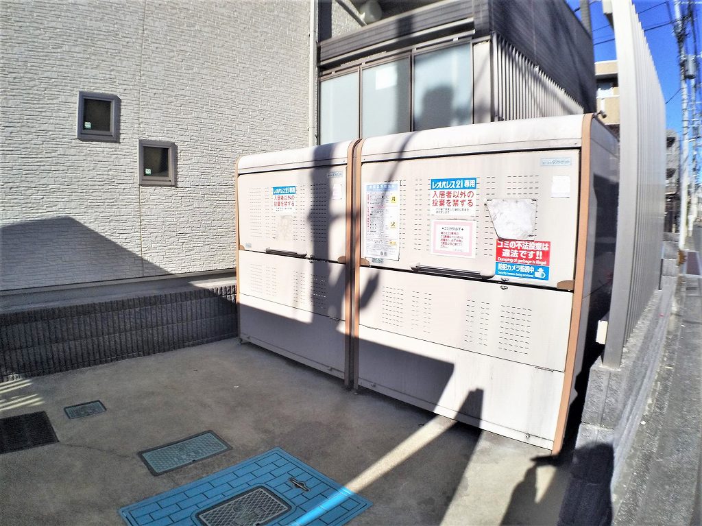 クレイノ栞 ゴミ置き場
