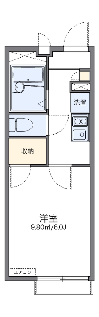 レオパレスカーツ 間取り
