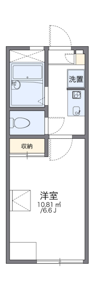 レオパレスエバラ 間取り