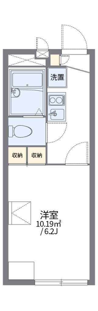 レオパレスエーゼⅢ 間取り