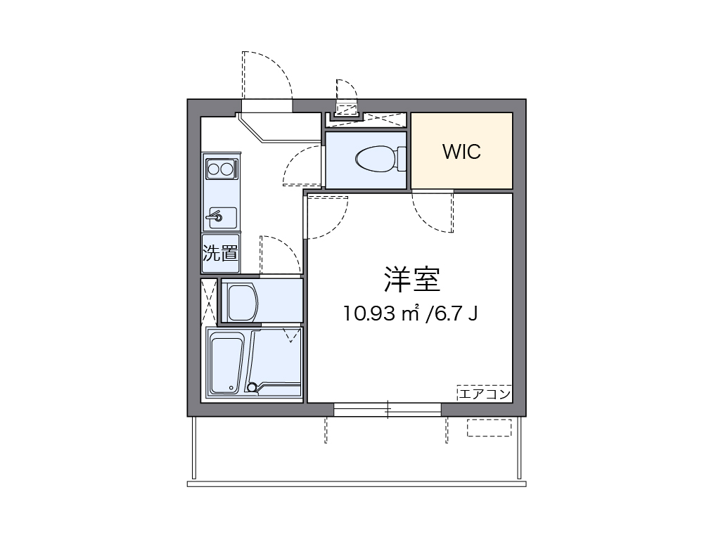 ＣＡＲＡＲＵ青木 代表的な間取のため実際の間取とは異なる場合があります