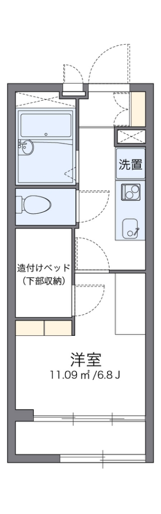 レオパレスＴＡＣＡＫＯ 間取り