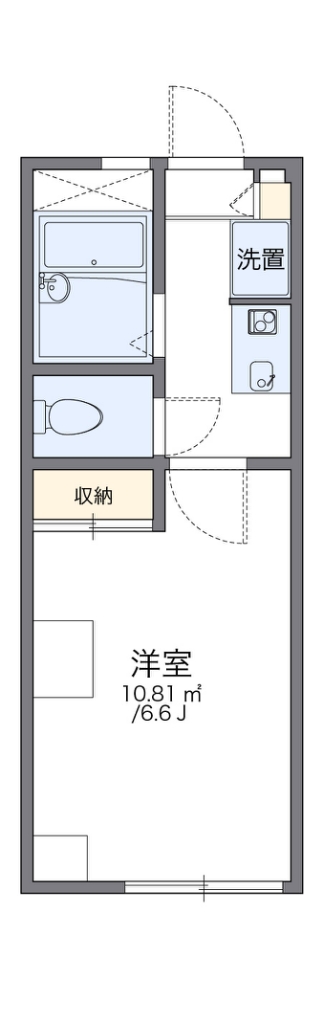 レオパレス田園１ 間取り